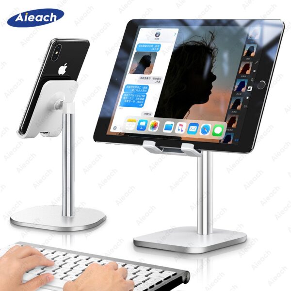 Dudukan Smartphone Desktop Stand Holder 18CM - Black - Gambar 6