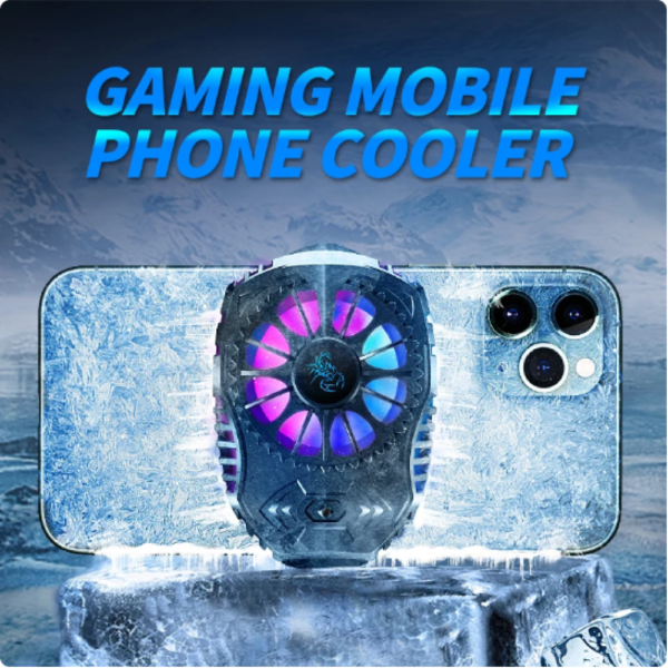 Smartphone Cooling Fan Kipas Pendingin HP Gaming RGB - Gambar 6