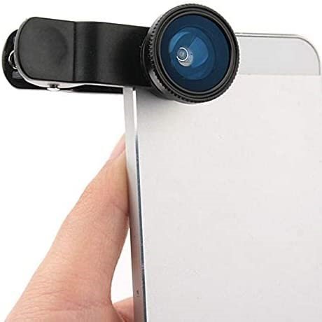 Lensa Kamera HP Smartphone 3 in 1 Fish Eye Macro Wide 0.67X