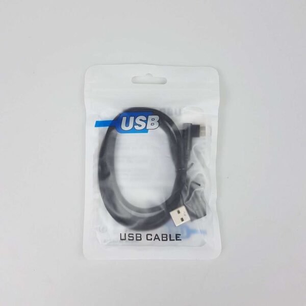 Kabel Data olaf Multifungsi L Shape USB Type C 7.5V 2A 1M Black - Gambar 7