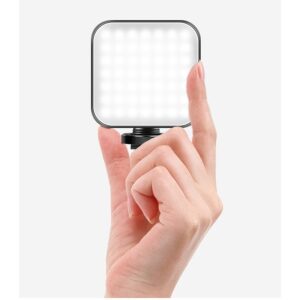 Lampu LED Video Light Kamera DSLR Mirrorless Cool White 6500K